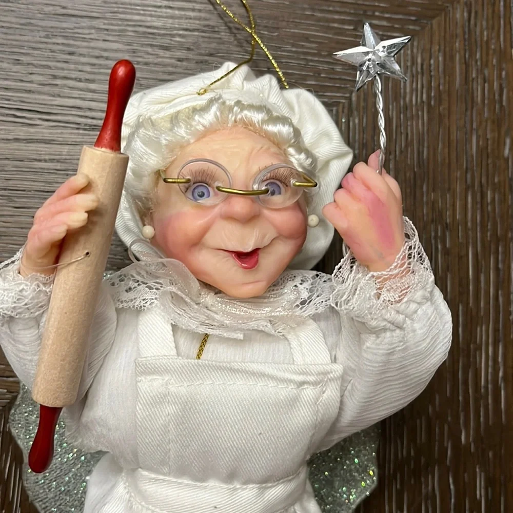 Kurt Adler, The Many Faces of Jaqueline Kent, Recipe for Life kitchen figurine